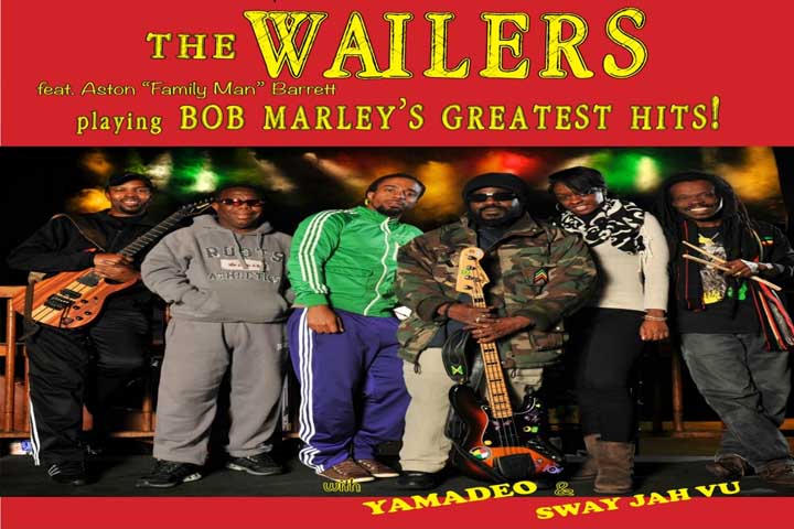 the Wailers with Yamadeo